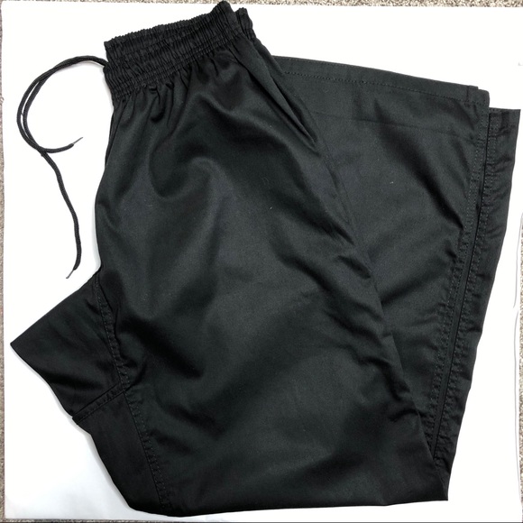 Pro Force Taekwondo Light Weight Black Gi Pants #5 - Picture 2 of 7